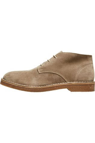 Bottine Slhriga Suede Desert B