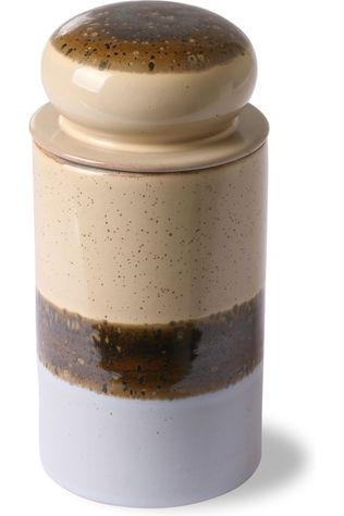 Petit Rangement Ceramic 70's Storeage Jar Lake