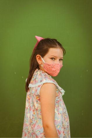Mondmasker Kids Roze Sprinkles