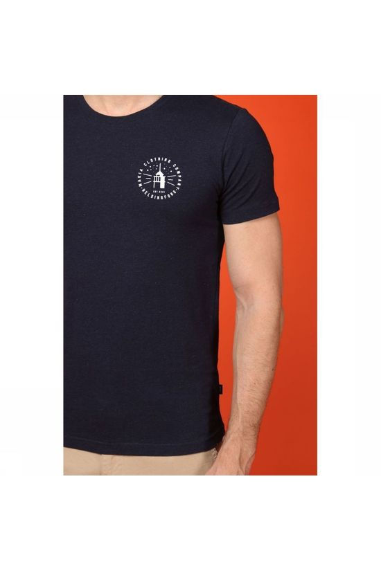 Makia T-Shirt Stad T dark blue