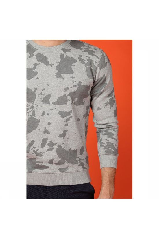 Makia Trui Island Camo Sw Light Grey Marle/Ass. Camouflage