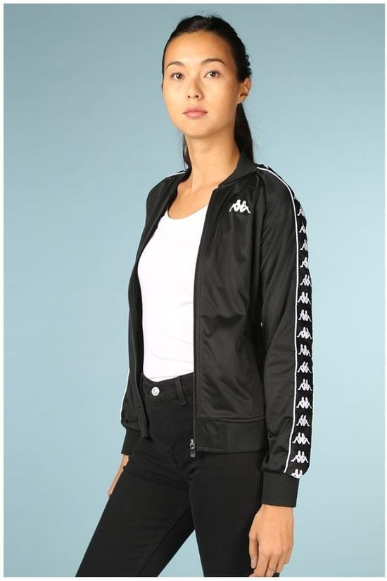 Kappa Cardigan 303WY20 Black/White
