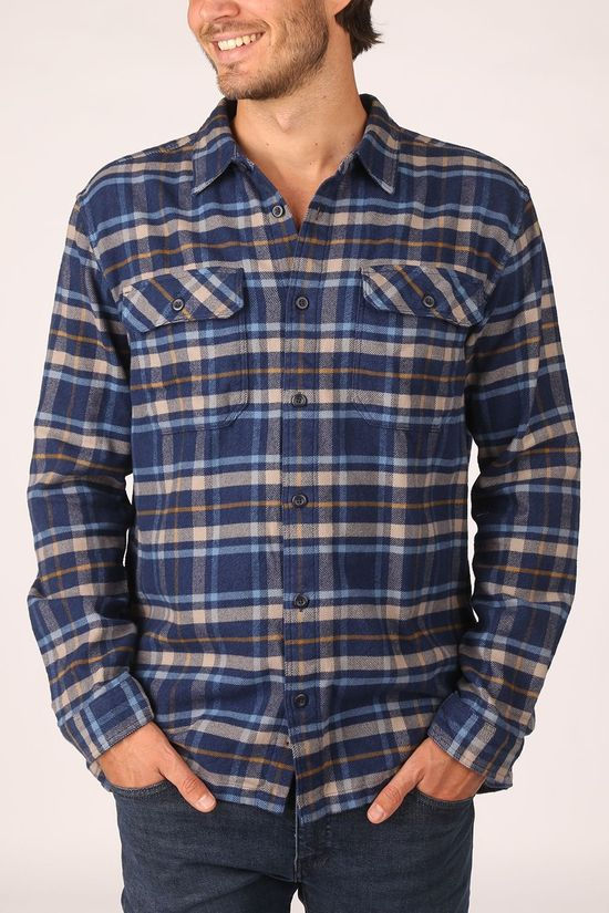 Patagonia Hemd Fjord Flannel Blue/Assorted / Mixed