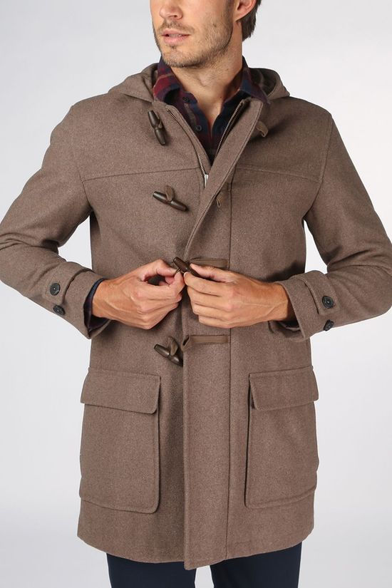 Selected Jas sustainable Iconic Duffle Taupe