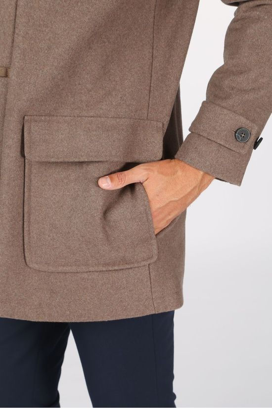Selected Jas sustainable Iconic Duffle Taupe