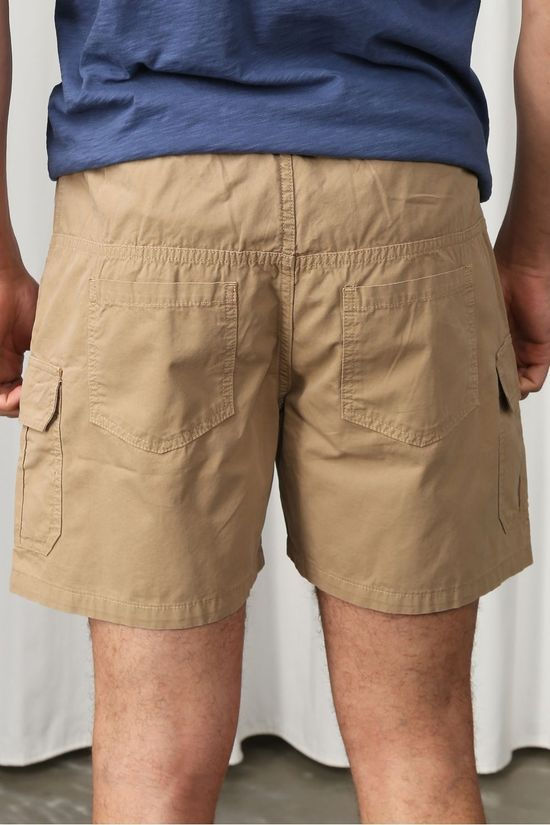 Bask in the Sun Short Serge Camel Brown