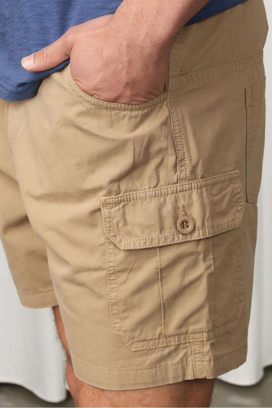 Bask in the Sun Short Serge Camel Brown