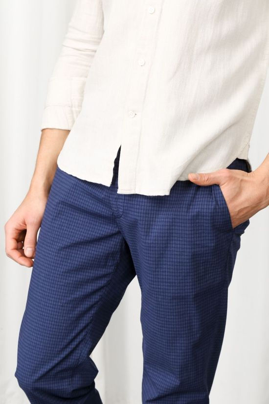Four.Ten Broek T926 Dark Blue/Ass. Geometric