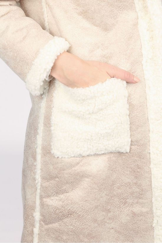 Yuka Manteau Manguie Ecru