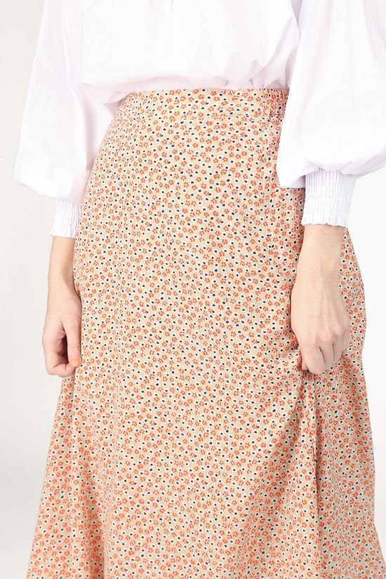 Co'Couture Rok Welda Flower Sand Brown/Ass. Flower
