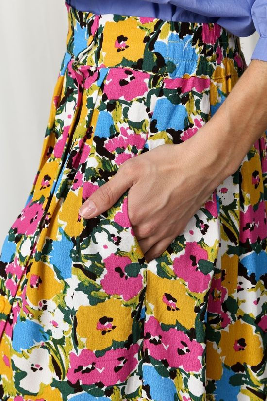 Orfeo Jupe Vanessa Yellow/Ass. Flower