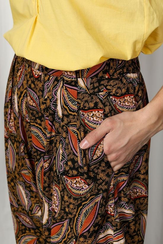Orfeo Pantalon Milla Black/Orange