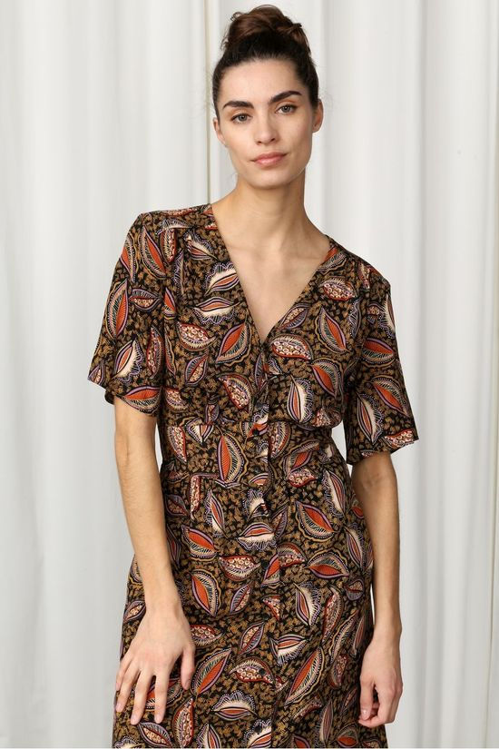 Orfeo Robe Corail Black/Orange
