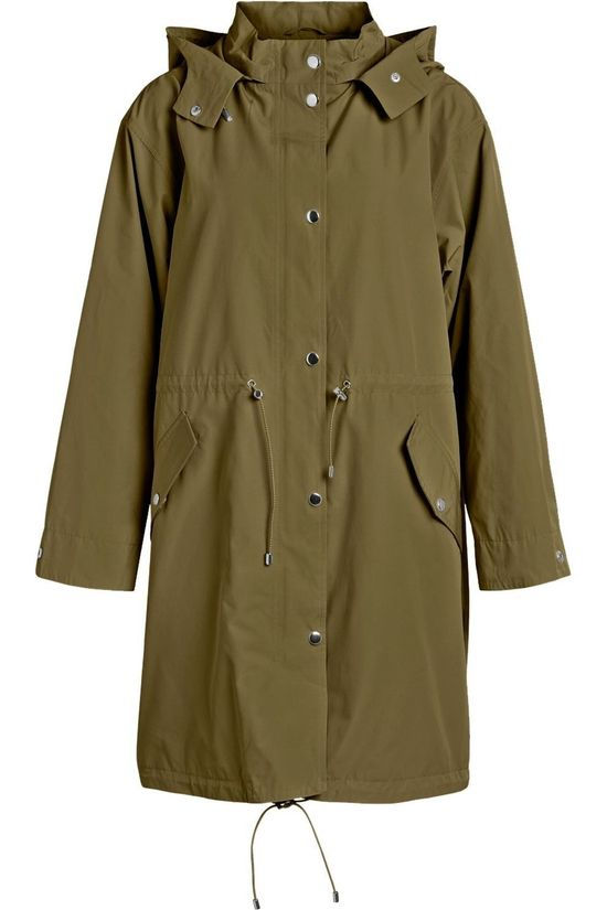 Object Manteau Objallie Jacket mid khaki