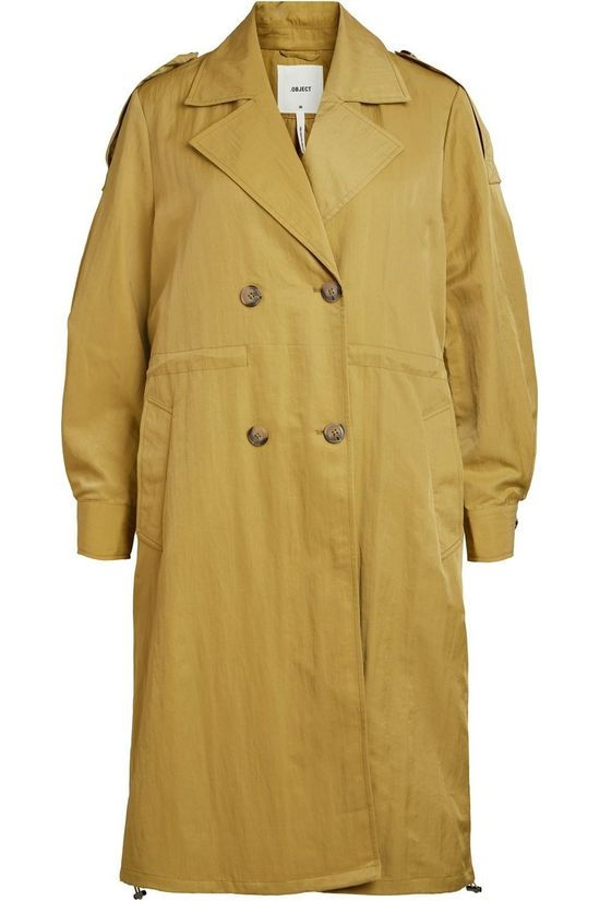 Object Manteau Objmollie Jacket mid khaki