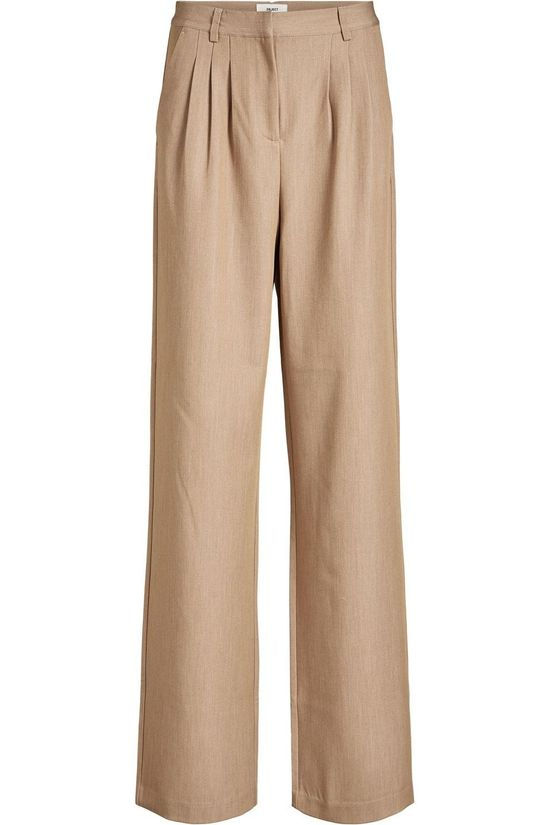 Object Pantalonrita Mw Trousers Sand Brown