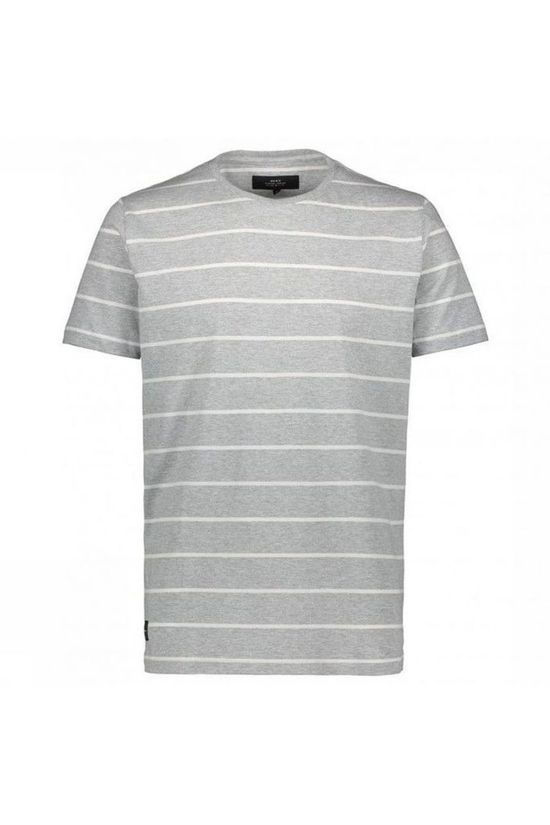 Makia T-Shirt Klippa T light grey/white