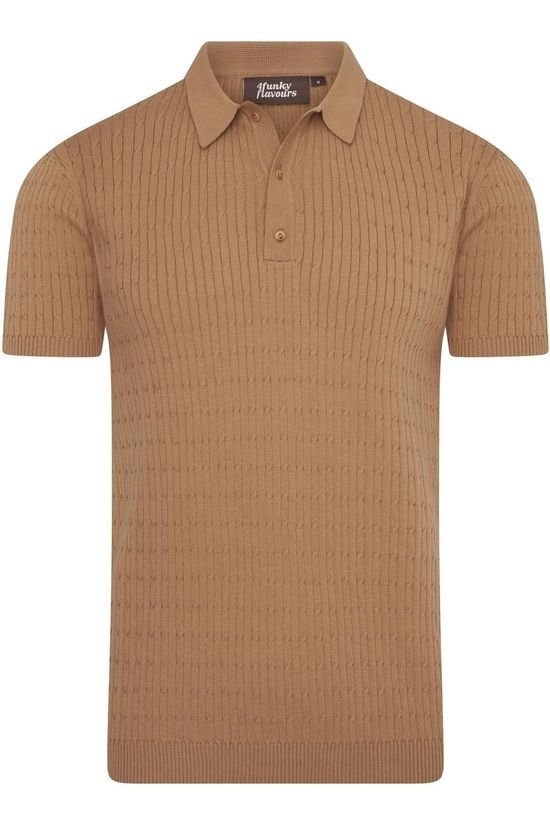 4funkyflavours Polo My Forbidden Lover Sand Brown