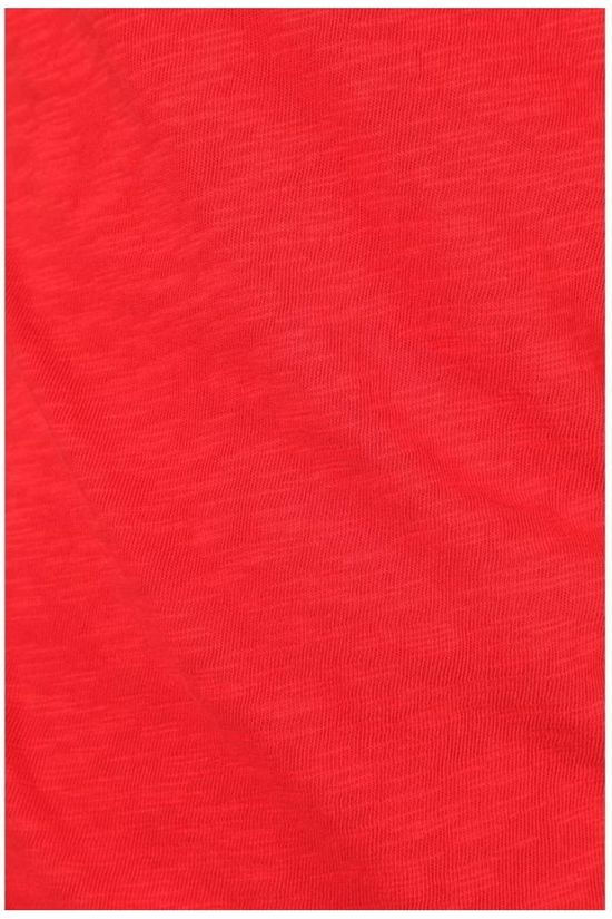 Knowledge Cotton Apparel T-Shirt 30374 dark blue/mid red