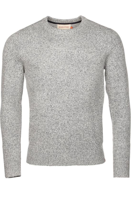 RVLT Pull 6537 Light Grey Marle