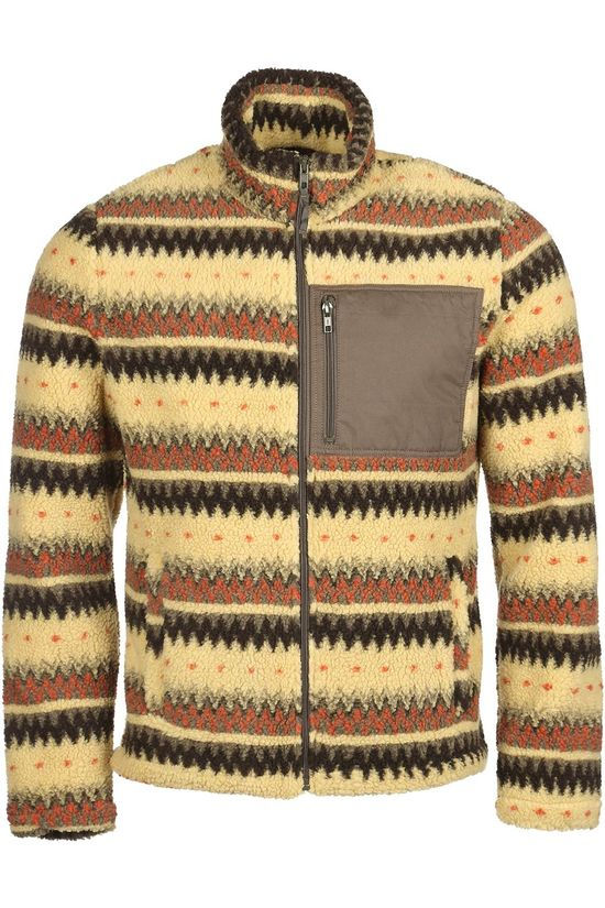 RVLT Cardigan 7707 Sand Brown/Mid Khaki