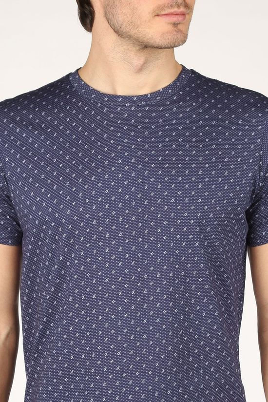 Suit T-Shirt Valdemar Dark Blue/Ass. Geometric