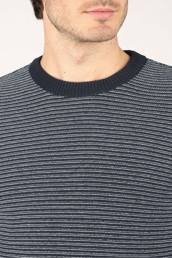 Suit Pull Mads Dark Blue/Stripes