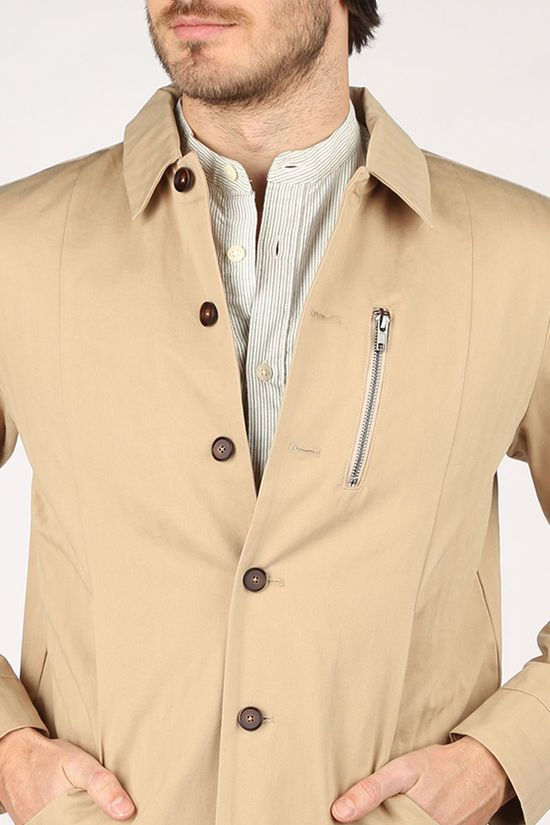 Anerkjendt Manteau Akpierre Sand Brown