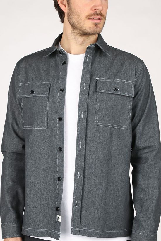 Anerkjendt Surchemise Akherbert mid grey