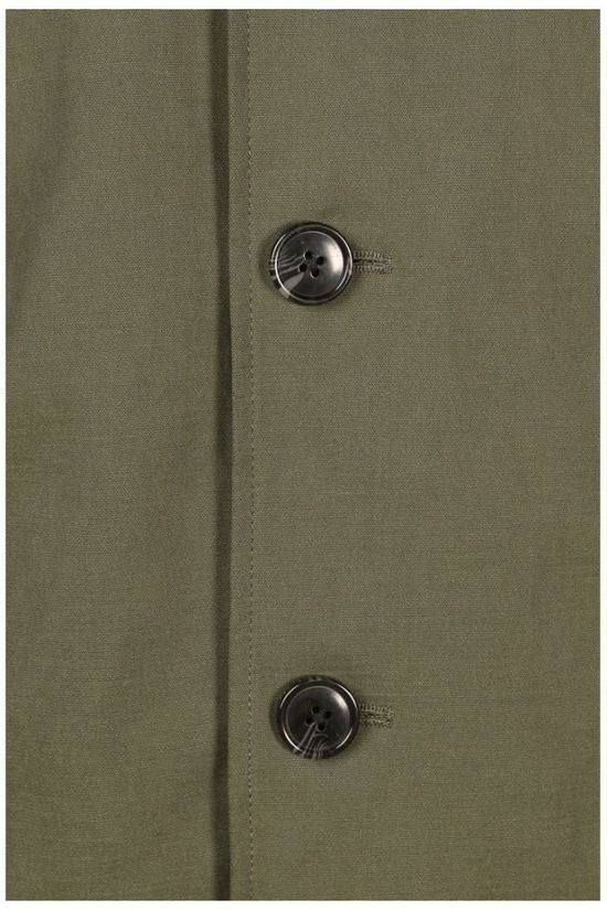Selected Manteau times Trech dark khaki
