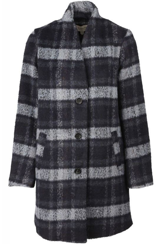 B.Young Manteau Bycitta Light Grey Marle/Black
