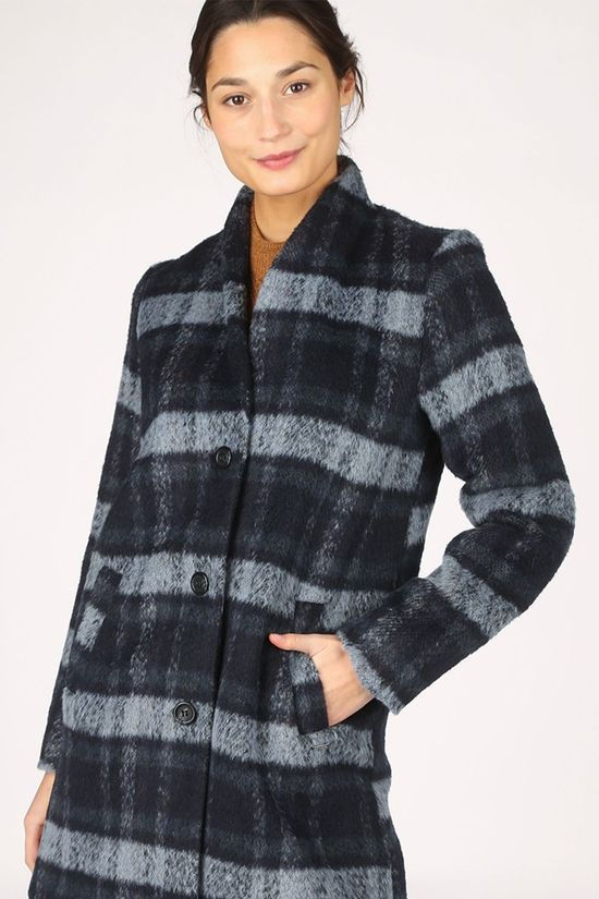 B.Young Manteau Bycitta Light Grey Marle/Black