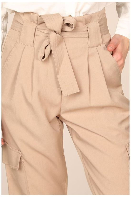 Yas Pantalon Yascairo Hw Sand Brown