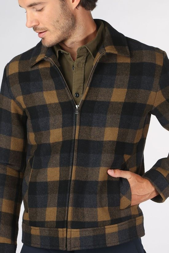 Selected Jas lincoln Camel Brown/Dark Blue