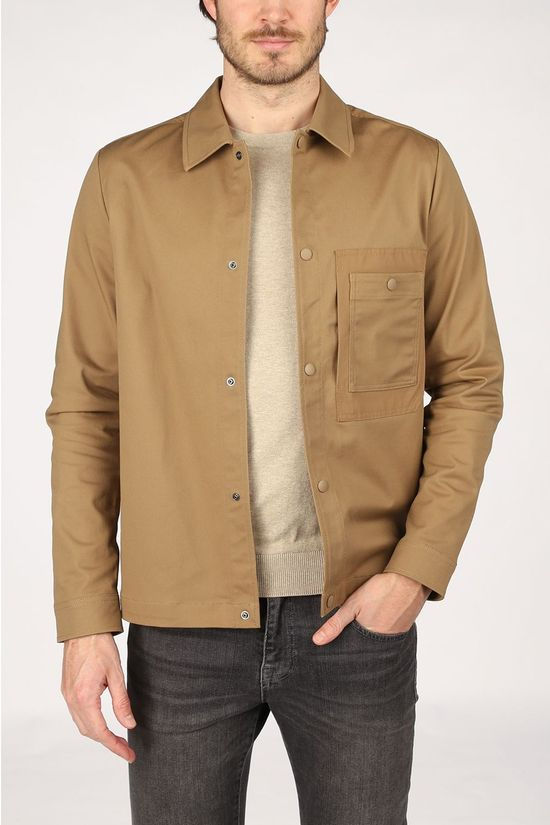 Selected Overshirt Slhmorris W Ex Camel Brown