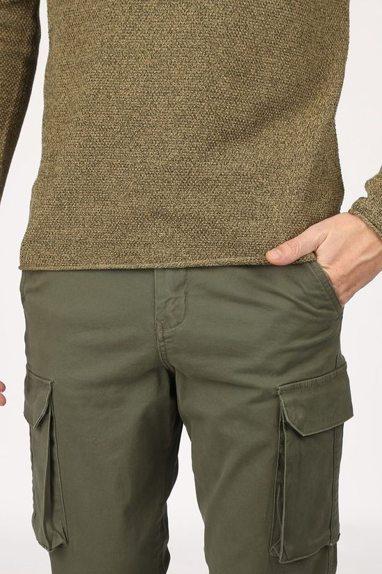 Selected Pantalon Slhslimtaperedcody dark khaki