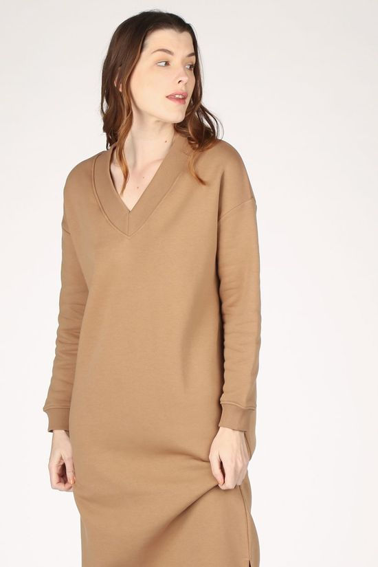 Selected Robe Slfhazel Ls Long light brown
