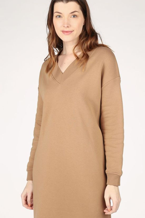 Selected Robe Slfhazel Ls Long light brown