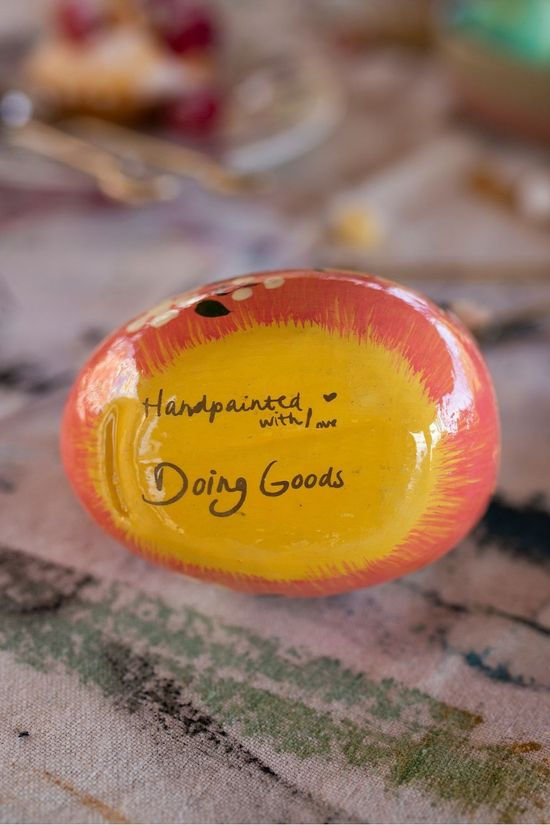 Doing Goods Kleine Opberger Sniffy Konijntje Doosje Orange/White